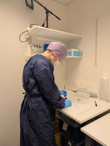 Laboratoriearbeid.