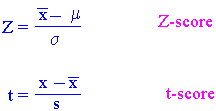 Z-score