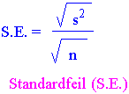 standardfeil
