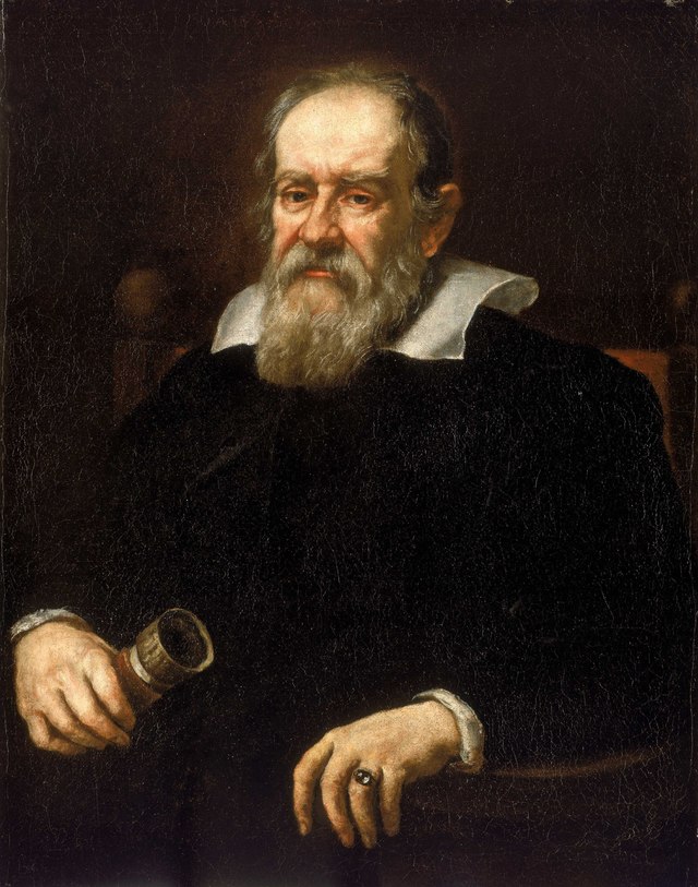 Galileo Galilei, malt av Justus Sustermans
