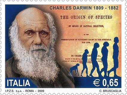 Darwin frimerke
