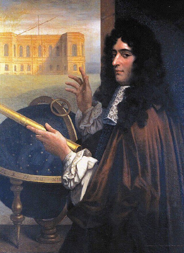 Giovanni Domenico Cassini malt av Léopold Durangel. Wikimedia Commons.