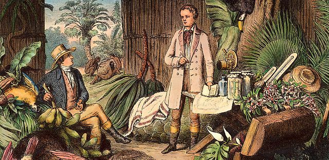 Alexander von Humboldt og Aimé Bonpland Wikimedia Commons.