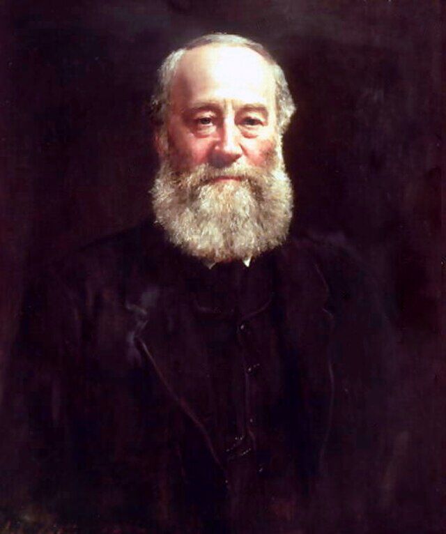 James Prescott Joule malt i 1882 av den britiske maleren John Maler Collier (1850 – 1934). Wikimedia Cmmons.