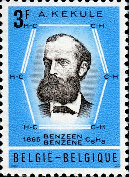 Kekule frimerke