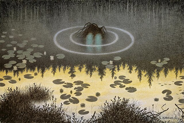 Nøkken. Theodor Kittelsen