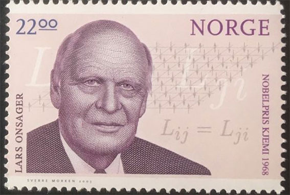 Lars Onsager frimerke