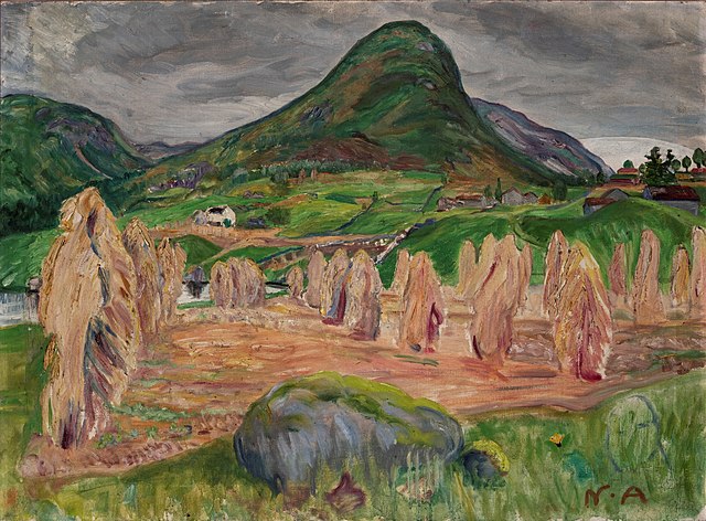 Kornstaur. Nikolai Astrup.