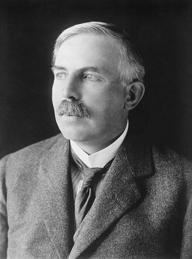 Sir Ernest Rutherford. Wikimedia Commons.