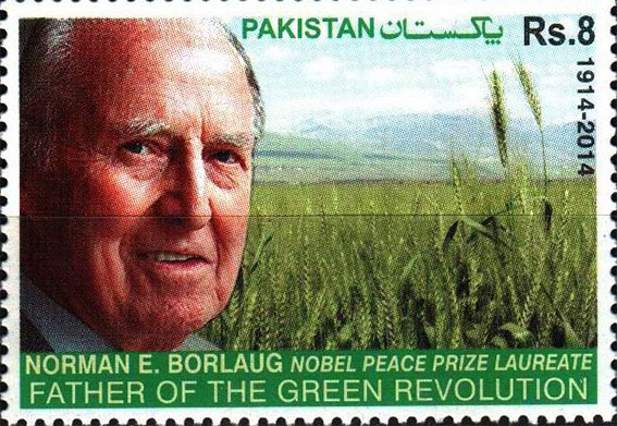 Borlaug frimerke