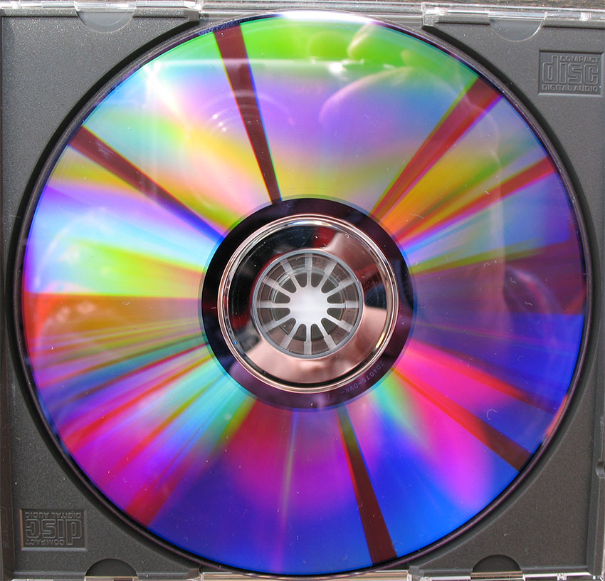 Interferens fra CD-plate