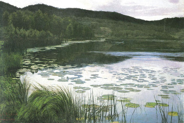 Sommernatt, Kitty Kielland.