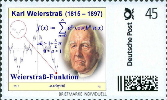 Weierstrass frimerke