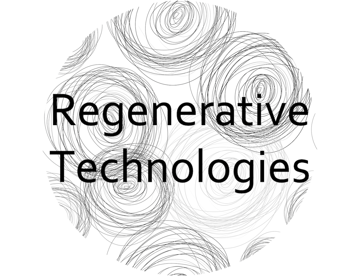 Circle with the words Regenerative Technologies