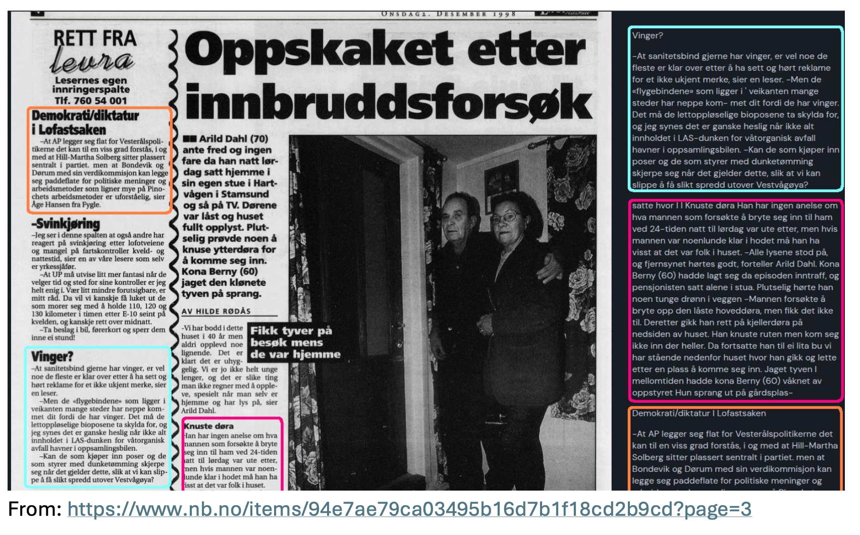 Bildet kan inneholde: nyheter, avis, avispapir, utgivelse, papir.