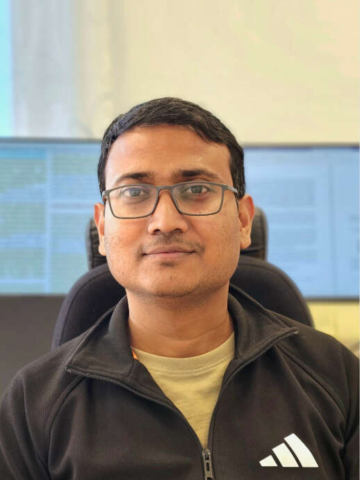 Picture of a smiling doctoral candidate Saurab Rauniyar