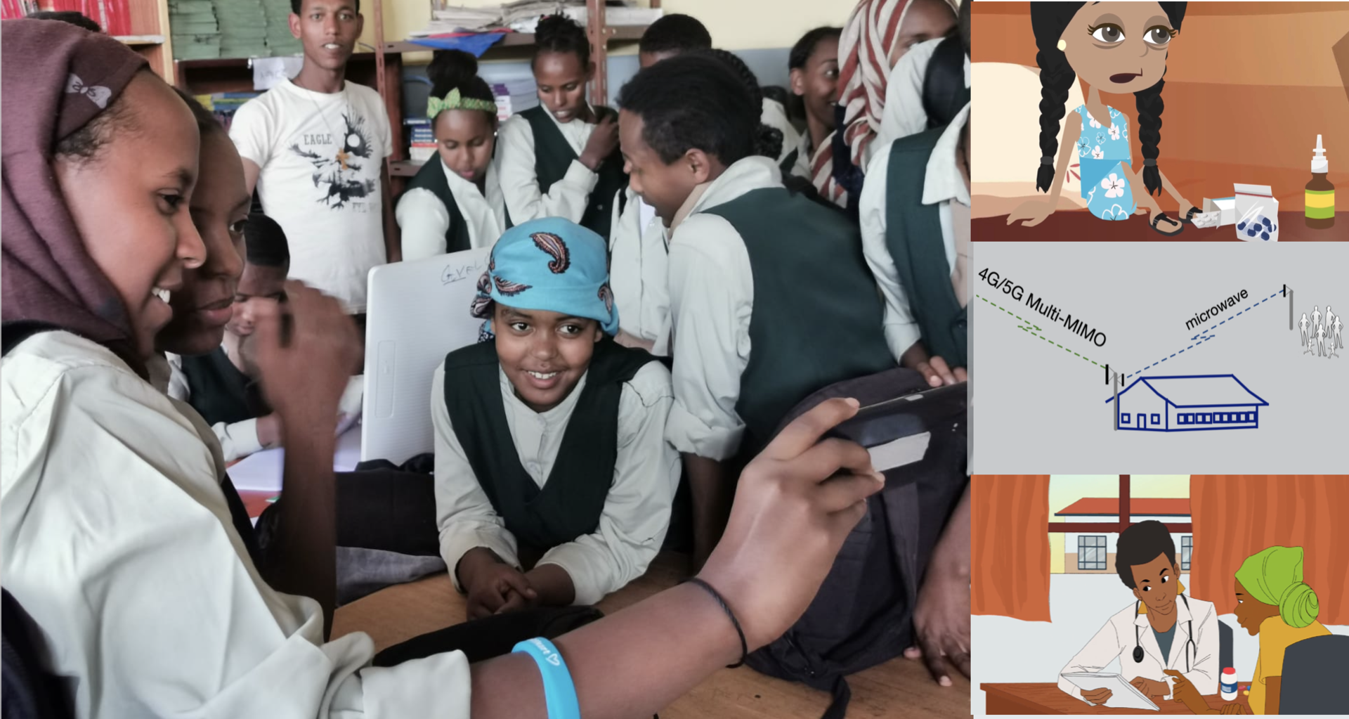 DHP4DPI is a collaboration between UiO, Jimma University (JU), and NIPH and aims to become a flagship for digital transformation in health promotion, health education, and community health - DHP4PI in a glance