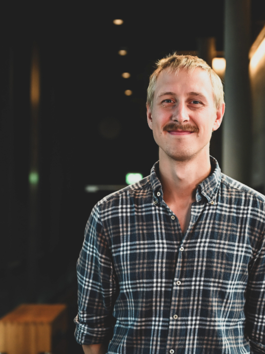 Bildet av smilende ph.d. kandidat Bjørn L. Aaarseth
