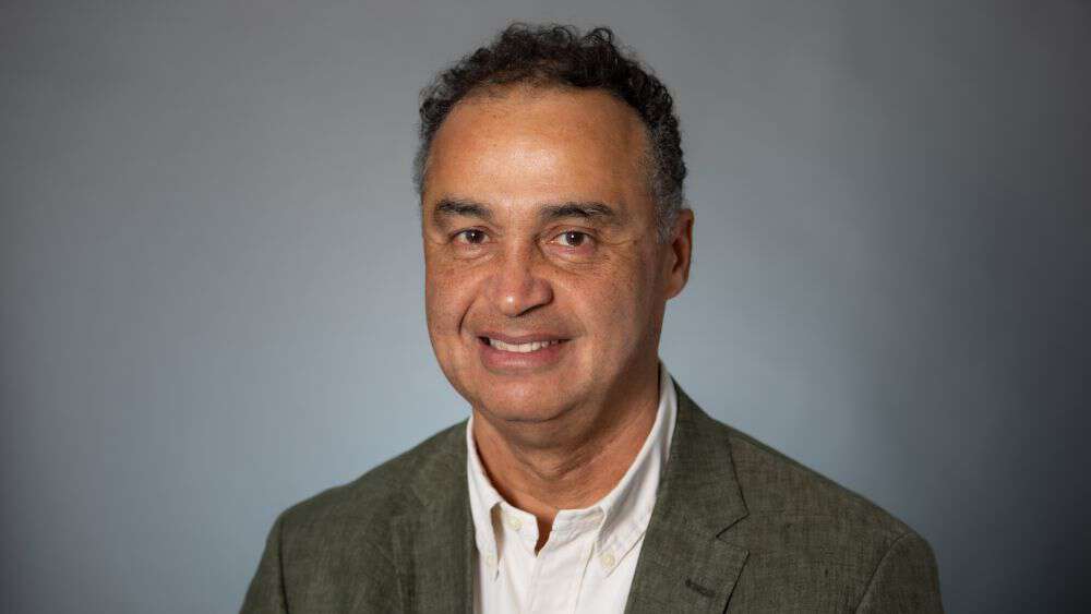 Professor Jerôme Lacour is smiling.