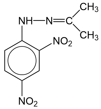 2,4-Dinitrofenylhydrazonet av propan-2-on