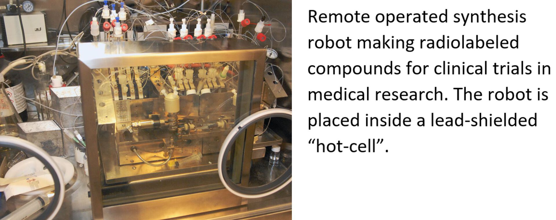 Remote operated synthesis robot
