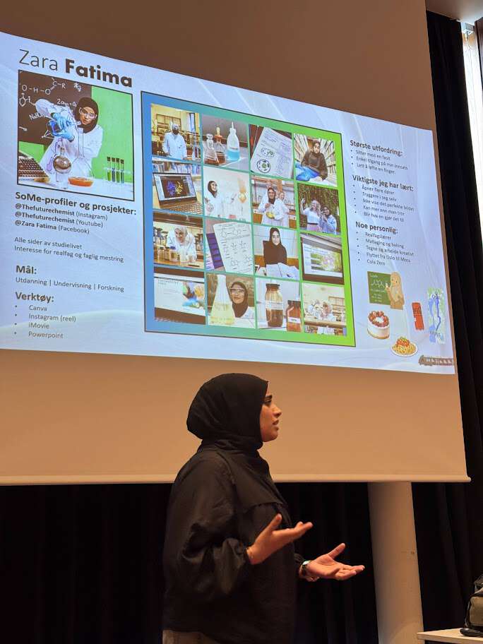 Speedpresentasjon av Zara Fatima