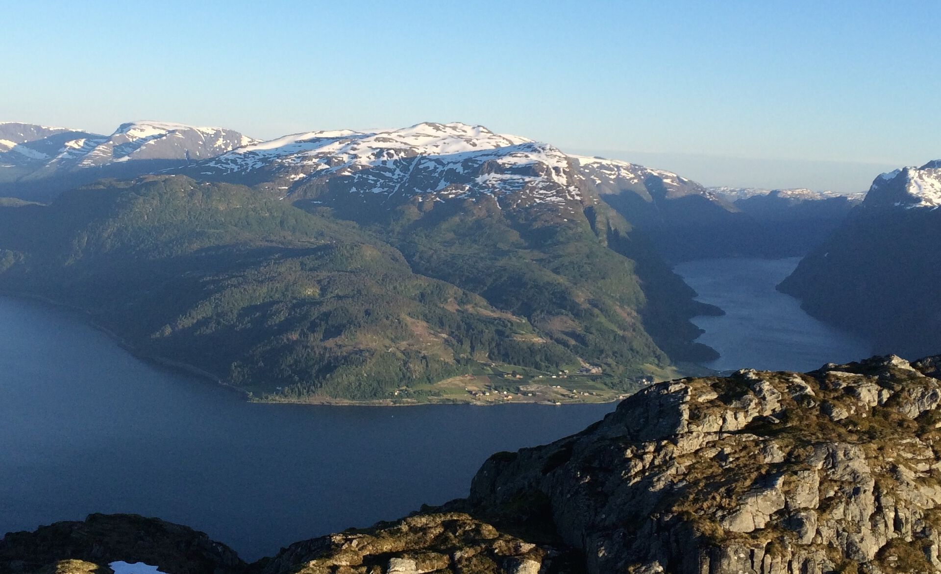Nordfjordeid landscape, sky, fjord, mountains