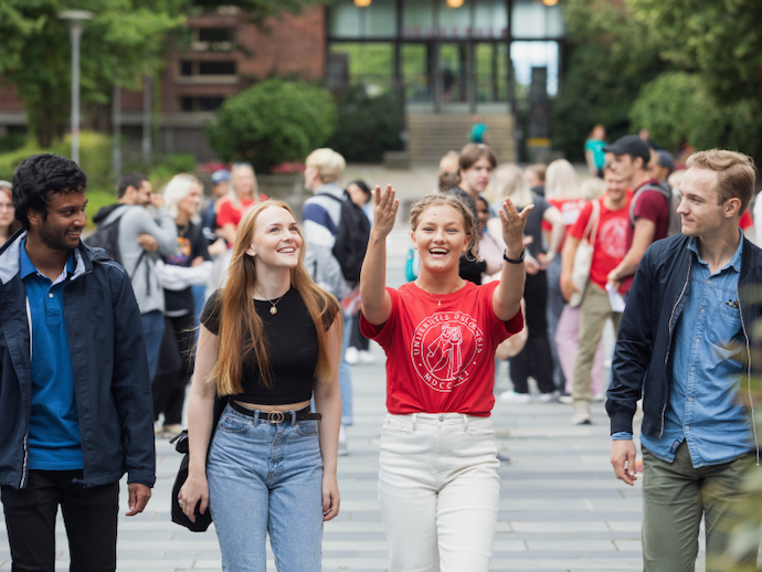 Studenter i studiestart