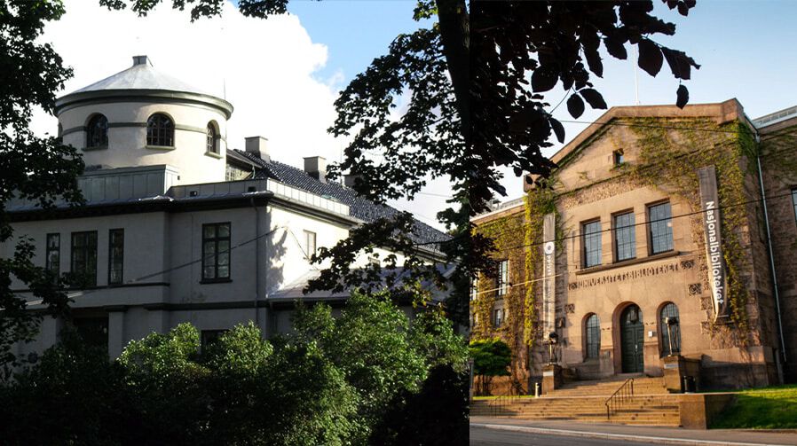 Bilde av Observatoriet og Nasjonalbiblioteket
