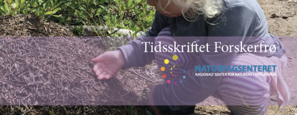 Forside av tidsskriftet Forskerfrø, utsbitt