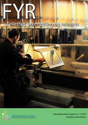 Forside Naturfagsenterets rapport 1/16