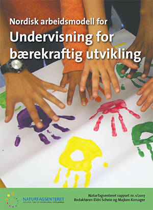 Forsiden av Naturfagsenterets rapport 1/17