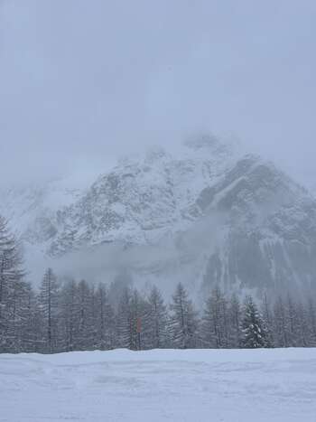 Image may contain: Winter, Snow, atmospheric phenomenon, geological phenomenon, Freezing.
