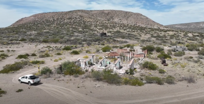 Map: Still picture from the video about dating fossilized earthquakes in the lower crust. 