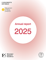 Rød forside på årsrapport 2025