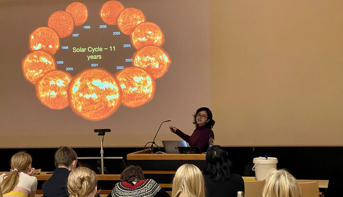 Undervisning av ungdomsskoleelever på universitetet