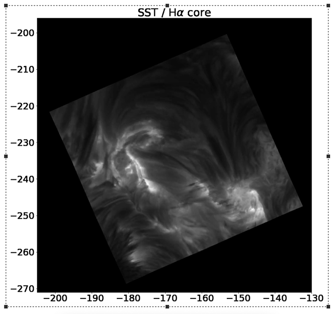 Image of the SST observation