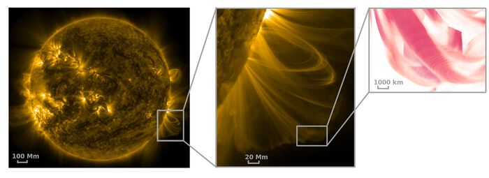 Coronal loops observed by the Solar Dynamics Observatory 