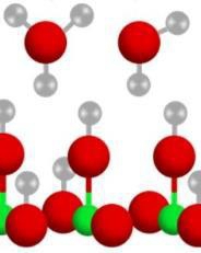Illustration of molecular structure.