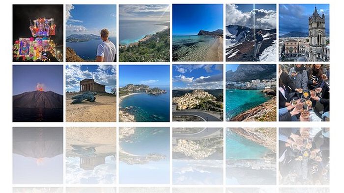 Det fine med å være på utveksling i Catania er at det er så mange vakre steder rett i nærheten. Det ble mange dags- og helgeturer til alle mulig spennende steder rundt på Sicilia. Øya har mye ulik natur, alt fra ørkenaktig, vulkanske landskap i sør, til frodige, grønne områder i nord. I tillegg er det mye flott arkitektur som speiler den rike historien som er på øya. Foto: Nickolai André Fredheim og Eli Holm Høgemo