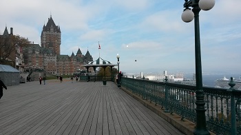 Bilde fra Quebec City. Foto: Privat
